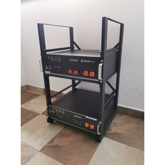 Rack - suport - dulap x 4 baterii Pylontech US5000